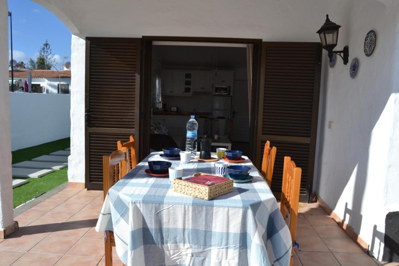 White Exclusive Bungalow. 2 Rooms, Garden & Pool. Maspalomas  Exterior foto