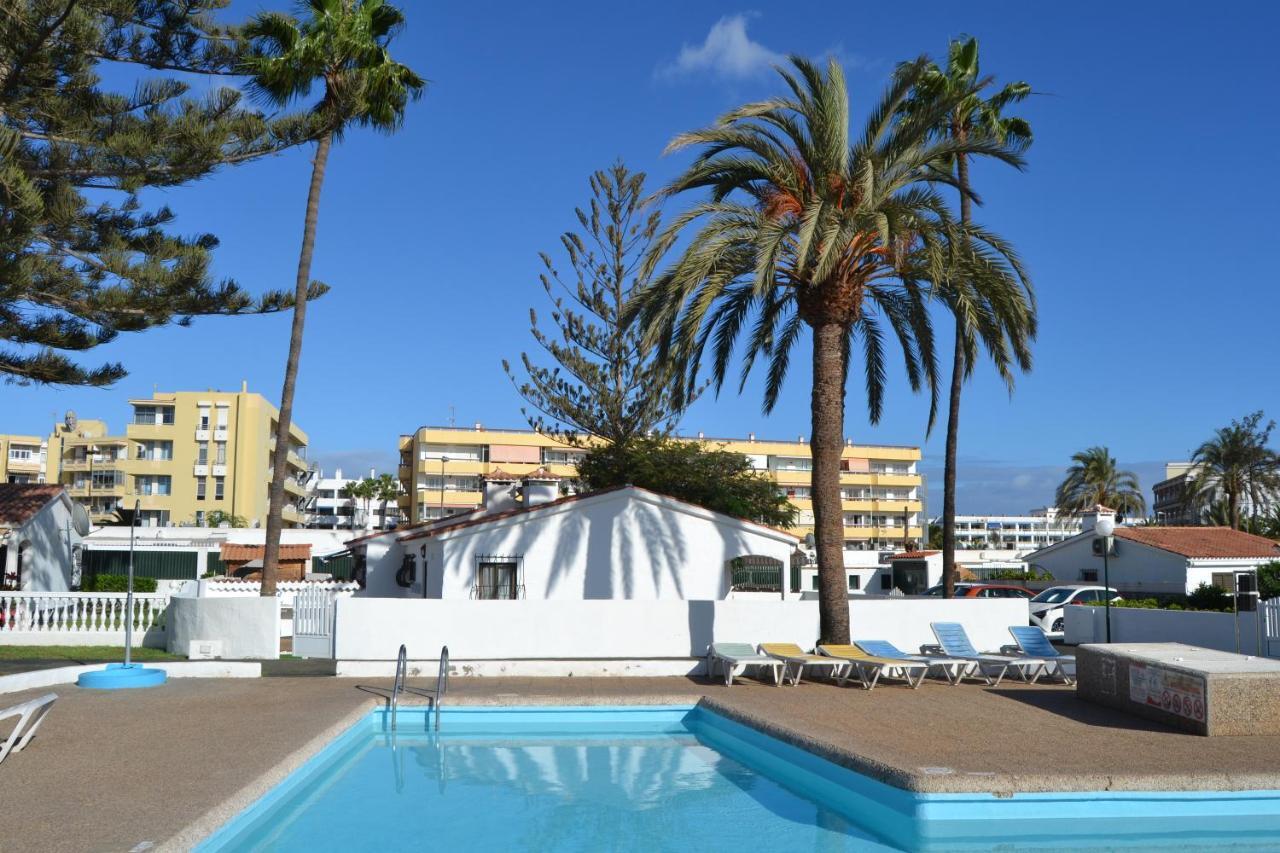 White Exclusive Bungalow. 2 Rooms, Garden & Pool. Maspalomas  Exterior foto
